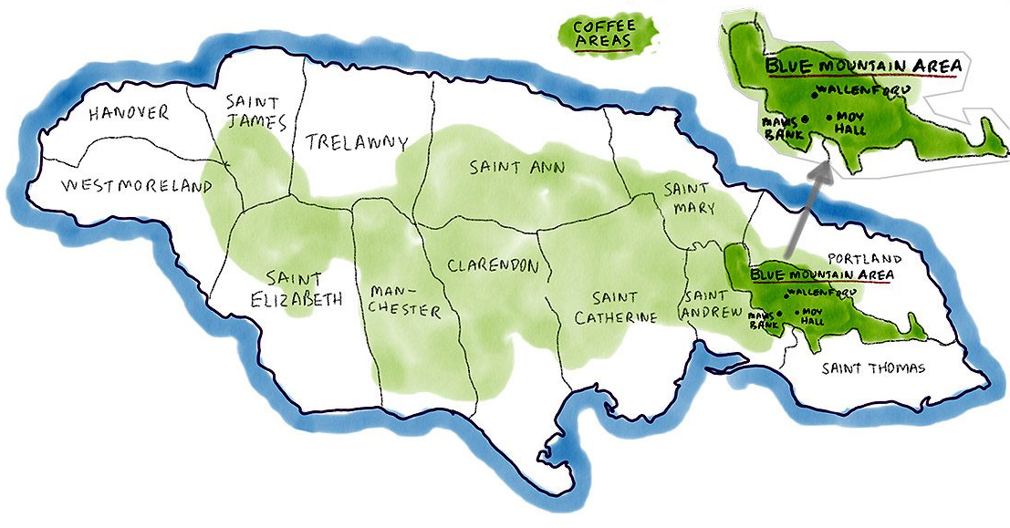 Jamacia Map
